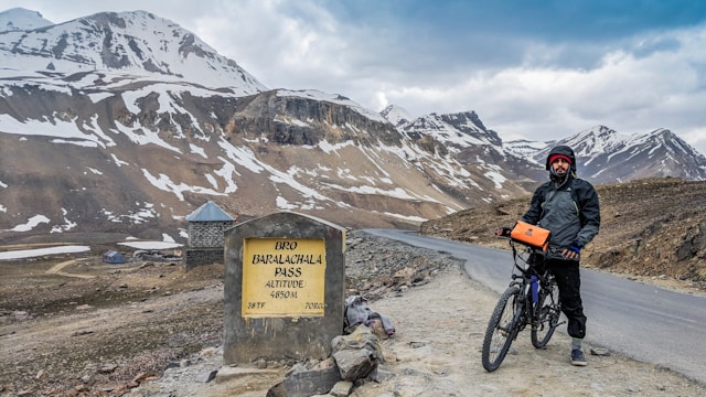 vélo en Inde