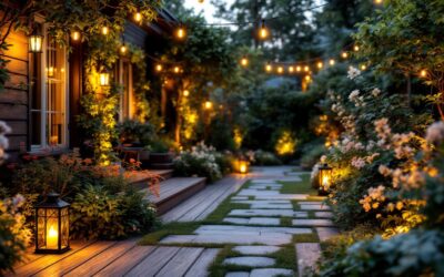 Les meilleurs spots extérieurs pour illuminer votre jardin